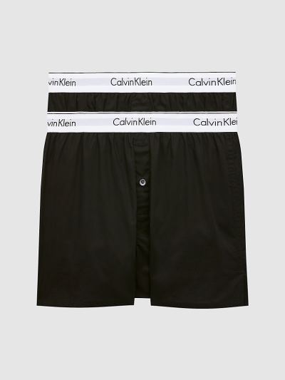 Calvin Klein Underwear HU444866 | Calvin Klein Modern Cotton Slim Fit Férfi Boxer Fekete